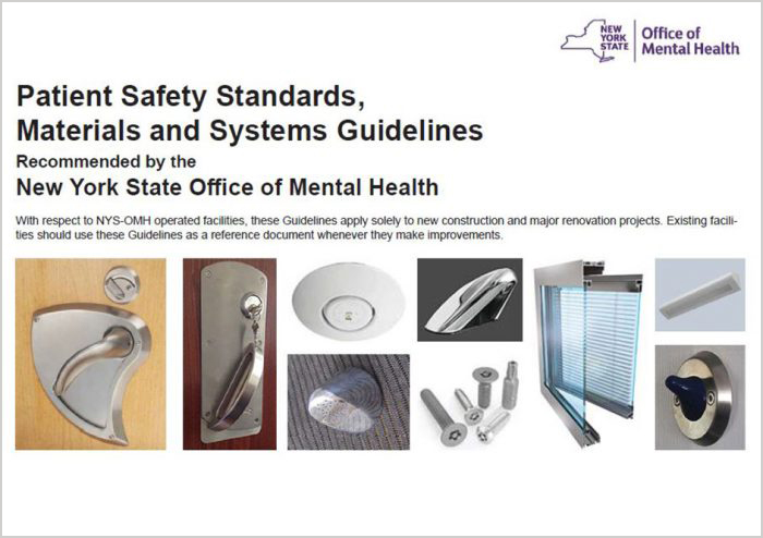 Patient Safety Standards Materials & Systems Guidelines